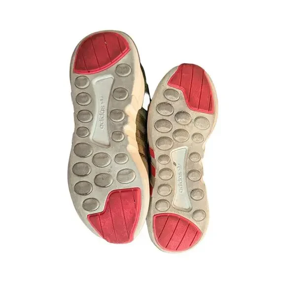 Adidas EQT Support ADV AC7998 Olive Green Pink Sneakers Size 6.5 Women’s Shoes - Picture 7 of 11